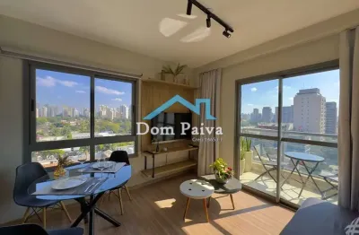 Apartamento com 1 quarto à venda na avenida dos carinás, 407, moema, são paulo, 37 m2 por r$ 600.000