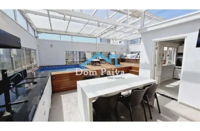 Cobertura com 4 quartos à venda na rua charles spencer chaplin, 321, vila andrade, são paulo, 244 m2 por r$ 1.190.000