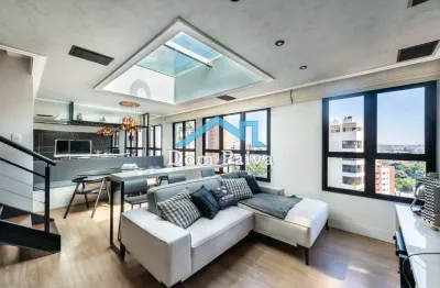 Cobertura com 1 quarto à venda na rua joão baldinato, 109, morumbi, são paulo, 140 m2 por r$ 1.100.000