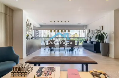 Apartamento com 3 quartos à venda na avenida iraí, 407, indianópolis, são paulo, 158 m2 por r$ 3.790.000