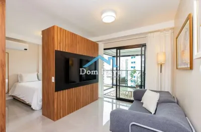 Apartamento com 1 quarto à venda na Avenida Açocê, 50, Indianópolis, São Paulo, 42 m2 por R$ 900.000