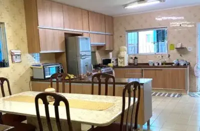 Imperdível!!!  maravilhoso  sobrado 168m² com ar condicionado 03d (01suíte), armários,  edícula e 02 vagas