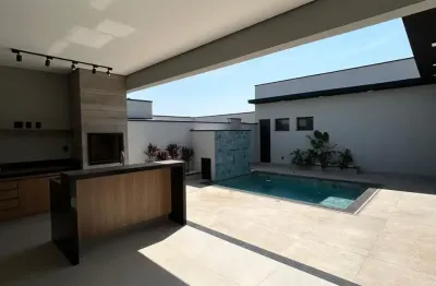 Casa com 3 suites e planejados com piscina no condominio milano em indaiatuba sp