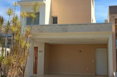 Sobrado com 3 suites e planejados no condominio montreal residence em indaiatuba