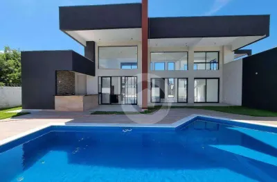 Casa com 4 dormitórios à venda, 500 m² por r$ 4.400.000,00 - condomínio residencial mont blanc - são josé dos campos/sp