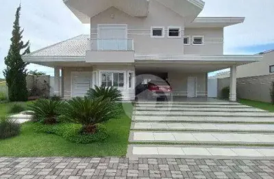 Sobrado com 4 dormitórios à venda, 366 m² por r$ 3.200.000,00 - condomínio reserva do paratehy - são josé dos campos/sp