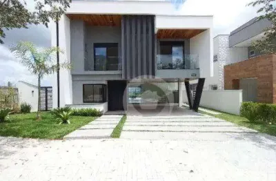 Sobrado com 4 dormitórios à venda, 470 m² por r$ 4.100.000,00 - condomínio residencial alphaville ii - são josé dos campos/sp