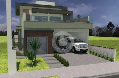 Sobrado com 3 dormitórios à venda, 187 m² por r$ 1.350.000,00 - residencial colinas - caçapava/sp