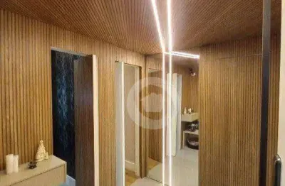 Cobertura com 3 dormitórios à venda, 281 m² por r$ 2.700.000 - jardim aquarius - são josé dos campos/sp