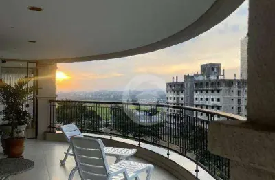 Apartamento com 4 dormitórios à venda, 410 m² por r$ 7.700.000,00 - jardim aquarius - são josé dos campos/sp