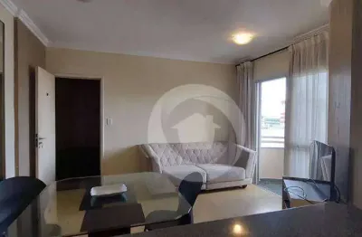 Apartamento mobiliado com 2 dormitórios para alugar, 54 m² por r$ 3.740/mês - jardim aquarius - são josé dos campos/sp