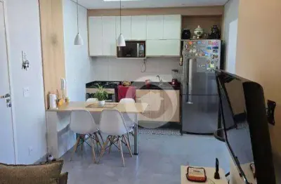 Apartamento com 2 dormitórios à venda, 58 m² por r$ 585.000 - parque industrial - são josé dos campos/sp