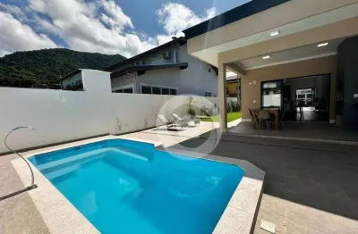Casa com 3 dormitórios à venda, 144 m² por r$ 1.100.000,00 - praia da lagoinha - ubatuba/sp