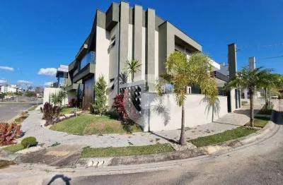 Sobrado com 4 dormitórios à venda, 310 m² por r$ 1.990.000,00 - condomínio residencial malibu - caçapava/sp