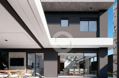 Sobrado com 3 dormitórios à venda, 265 m² por r$ 1.850.000 - condomínio reserva rudá - são josé dos campos/sp