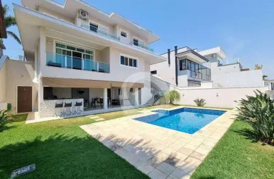 Sobrado com 4 dormitórios à venda, 337 m² por r$ 2.980.000,00 - condomínio residencial jaguary - são josé dos campos/sp
