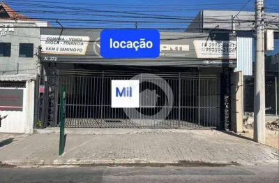 Galpão para alugar, 300 m² por r$ 7.371/mês - vila industrial - são josé dos campos/sp