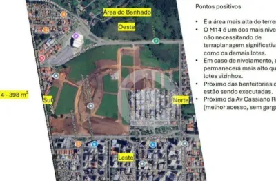 Terreno à venda, 398 m² por r$ 900.000 - jardim aquarius - são josé dos campos/sp