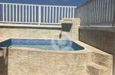 Apartamento triplex com 3 dormitórios à venda, 206 m² por r$ 1.200.000 - jardim satélite - são josé dos campos/sp