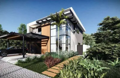 Sobrado com 4 dormitórios à venda, 256 m² por r$ 1.990.000 - condomínio reserva aruanã - são josé dos campos/sp