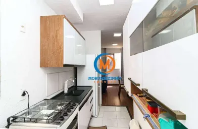 Apartamento com 2 dormitórios à venda, 39 m² por r$ 212.000,00 - núcleo lageado - são paulo/sp