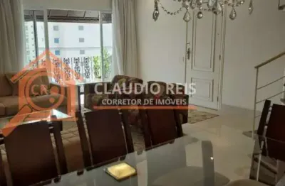 Cobertura Duplex à venda com 3 Quartos, 230m², 2 vagas - Brooklin Paulista - São Paulo-SP