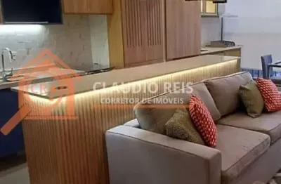 Apartamento mobiliado com 2 quartos para alugar, 69m² - jardim prudência