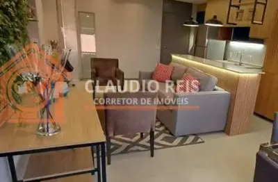 Apartamento mobiliado com 2 quartos para alugar, 69m² - jardim prudência