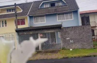 Casa com 3 quartos à venda na rua ildefonso stockler de frança, 1004, novo mundo, curitiba, 108 m2 por r$ 548.000
