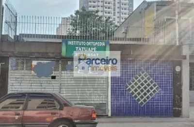 Terreno à venda, 240 m² por r$ 1.300.000,00 - tatuapé - são paulo/sp