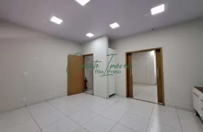 Apartamento com 1 dormitório para locação  centro, são josé do rio preto/sp