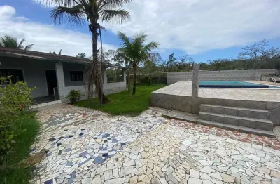 Chácara para venda em itanhaém, aguapeu, 2 dormitórios, 3 banheiros, 10 vagas