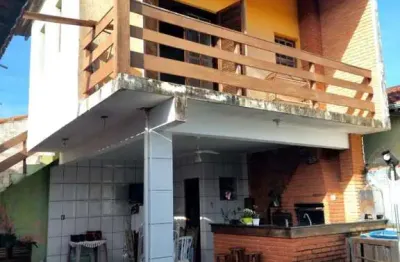 Casa para venda em itanhaém, belas artes, 3 dormitórios, 1 suíte, 2 banheiros, 4 vagas