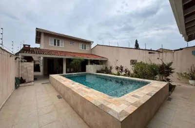 Casa para venda em itanhaém, praia dos sonhos, 4 dormitórios, 4 suítes, 1 banheiro, 5 vagas