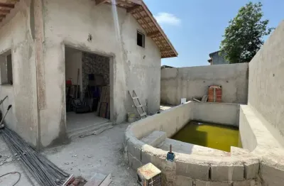 Casa para venda em itanhaém, gaivotas, 3 dormitórios, 1 suíte, 1 banheiro, 2 vagas