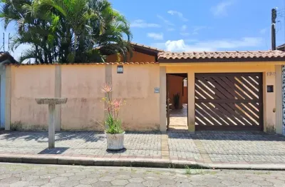 Casa para venda em itanhaém, loty, 3 dormitórios, 1 suíte, 2 banheiros, 6 vagas