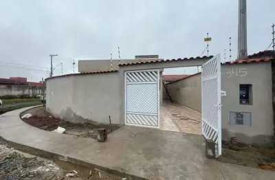 Casa para venda em itanhaém, jamaica, 2 dormitórios, 1 suíte, 1 banheiro, 2 vagas