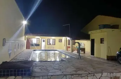 Casa para venda em itanhaém, 1 dormitório, 1 banheiro, 5 vagas