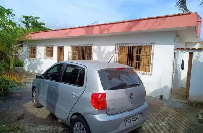 Casa para venda em mongaguá, agenor de campos, 1 dormitório, 1 banheiro, 4 vagas