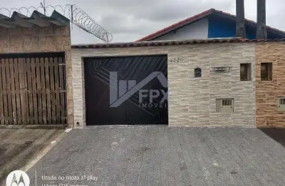 Casa para venda em itanhaém, jardim magalhães, 2 dormitórios, 2 banheiros, 2 vagas