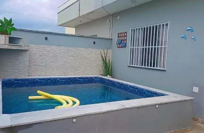 Casa para venda em itanhaém, agenor de campos, 2 dormitórios, 1 suíte, 1 banheiro, 2 vagas