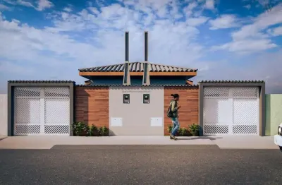 Casa para venda em itanhaém, gaivotas, 2 dormitórios, 1 suíte, 2 banheiros, 3 vagas