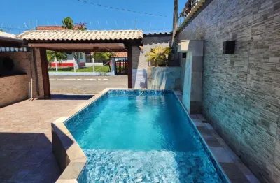 Casa para venda em itanhaém, bopiranga, 2 dormitórios, 1 suíte, 1 banheiro, 2 vagas