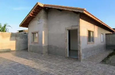 Casa para venda em itanhaém, gaivotas, 2 dormitórios, 1 suíte, 1 banheiro, 3 vagas