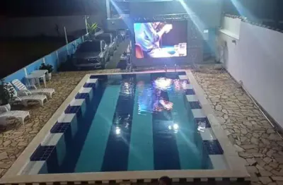 Chácara para venda em itanhaém, ana dias, 4 dormitórios, 3 banheiros, 10 vagas