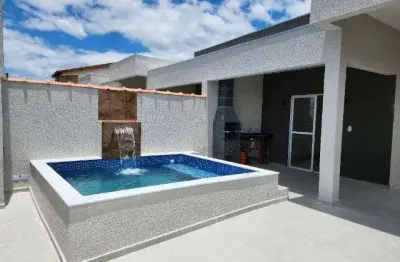 Casa para venda em itanhaém, gaivotas, 3 dormitórios, 1 suíte, 1 banheiro, 2 vagas