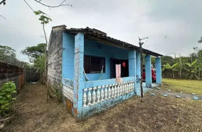 Casa para venda em itanhaém, jardim regina, 2 dormitórios, 1 suíte, 2 banheiros, 6 vagas