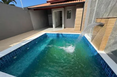 Casa para venda em itanhaém, nova itanhaém, 3 dormitórios, 1 suíte, 2 banheiros, 2 vagas
