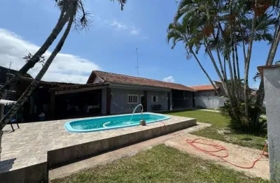 Casa para venda em itanhaém, jardim regina, 3 dormitórios, 2 banheiros, 10 vagas