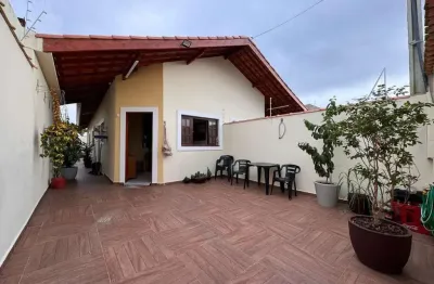 Casa para venda em itanhaém, magalhães, 2 dormitórios, 1 suíte, 1 banheiro, 1 vaga